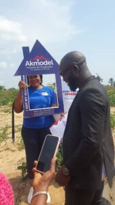 Bldr. Odegade, MD/CEO of Akmodel Homes And Properties At Second Allocation