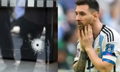 Gunmen Attack Messi's wife's Business, Leave An Anonymous Message