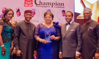 Champion Newspapers has named the CEO of Fidelity Bank Banker of the Year