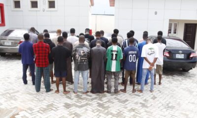 EFCC Arrests Ex-Convict, 61 Other Suspected Internet Fraudsters in Ilorin