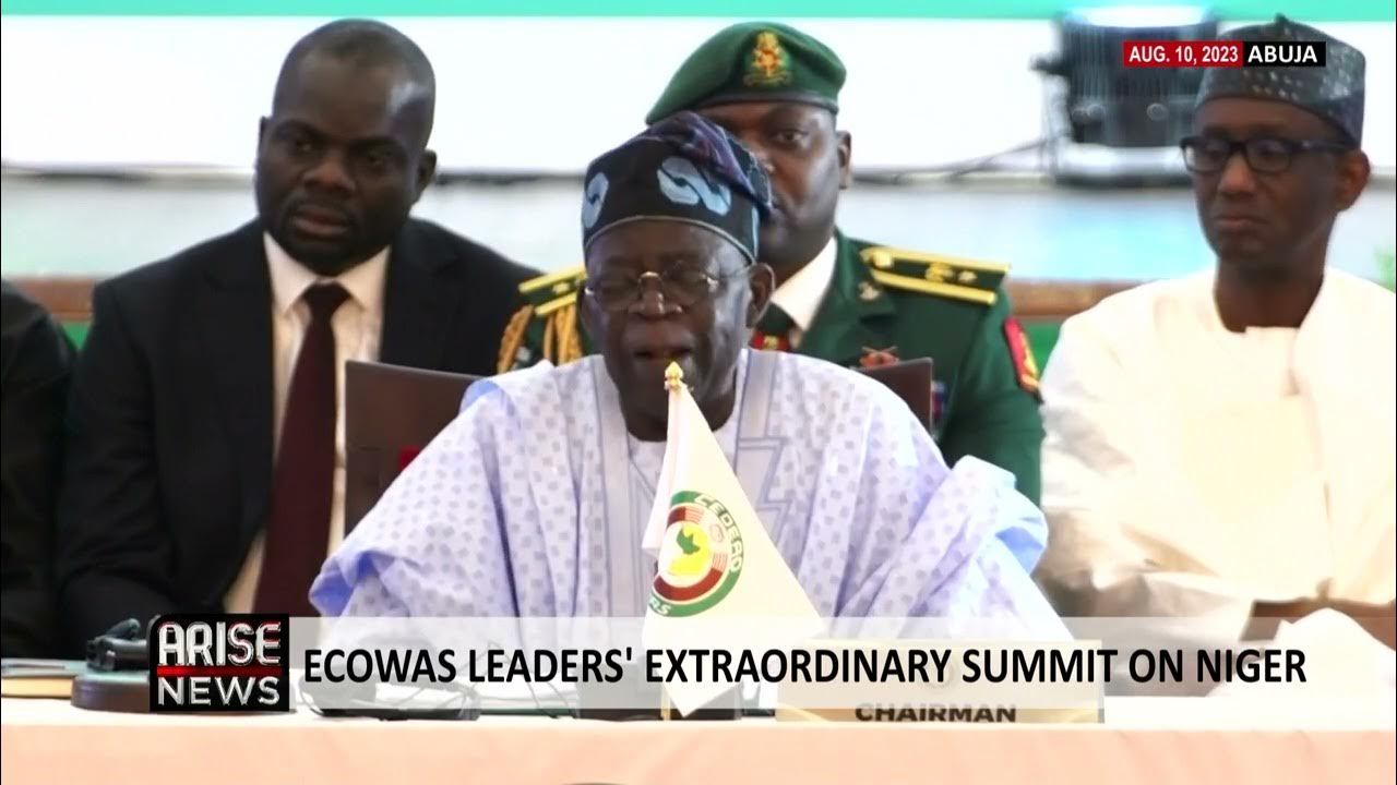 ECOWAS Orders Deployment of Standby Force to Restore Constitutional Order in Niger.