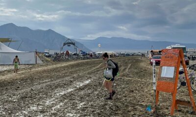 How a Storm Turned Burning Man 2023 Into a Mud Fest