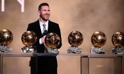 Lionel Messi Makes History With 8th Ballon d'Or Win