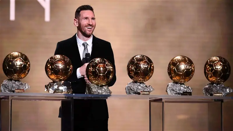 Lionel Messi Makes History With 8th Ballon d'Or Win