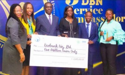 Ecobank excels at DBN Awards, wins three awards