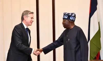 Blinken, Tinubu In a special meeting in Aso Rock