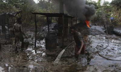 Exposed! Navy Busts 15 Largest Illegal Refineries In Rivers 