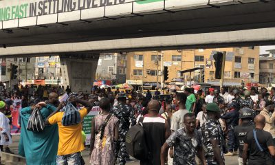 Frustrations Erupt As Lagosians Take To The Streets, Demanding Change.