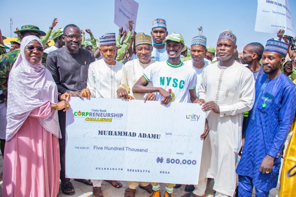 Unity Bank Empowers 400 Fresh Graduates, Invests Over N100 Million in Corpreneurhip Challenge