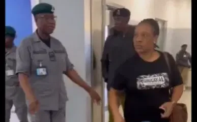 Lagos Airport Drama