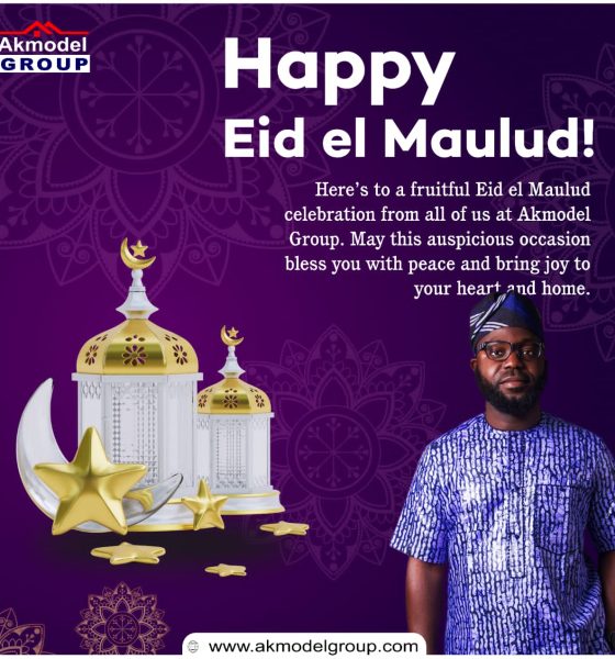 Two-in-One Celebration As Akmodel Group MD Adds A New Year, Felicitates With Muslim Faithfuls For Maulud